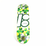 Plan B PJ Ladd Cubes P2 Green/White 8.0" Deck