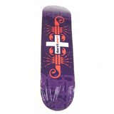 Habitat Daryl Angel Scorpion Purple 8" Skateboard Deck