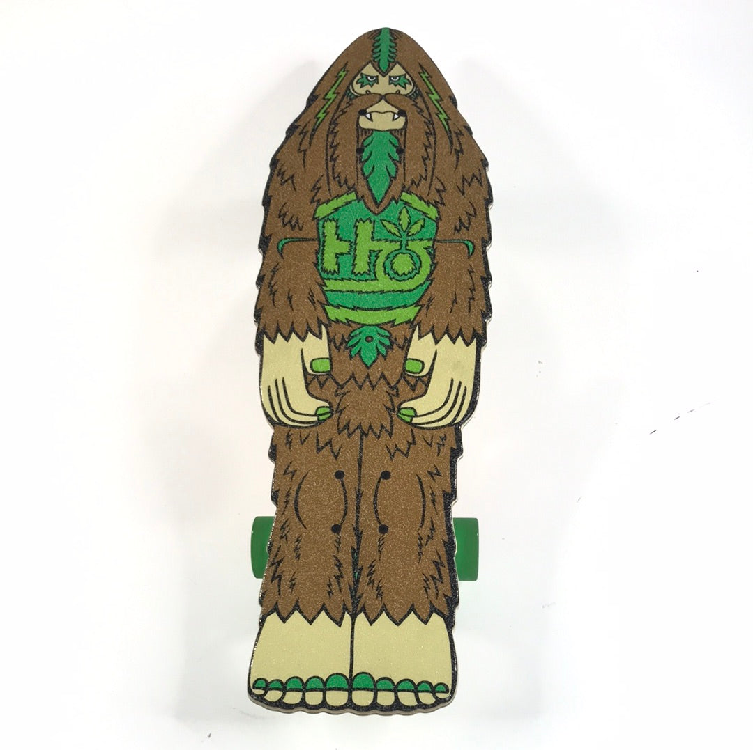 Habitat Bigfoot Cruiser Brown 9" Complete Skateboard