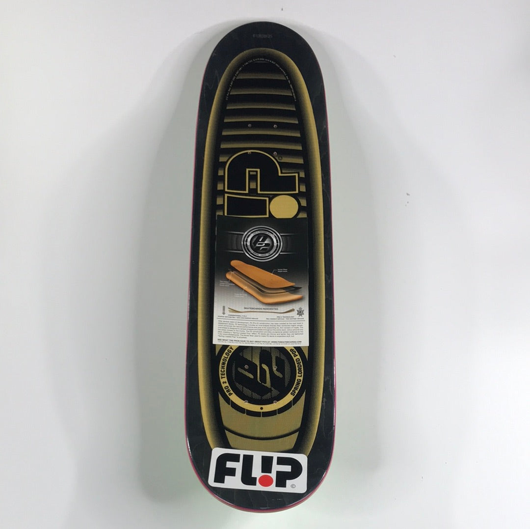 Flip Curren Caples P2 Target Green 8.45 Skateboard Deck