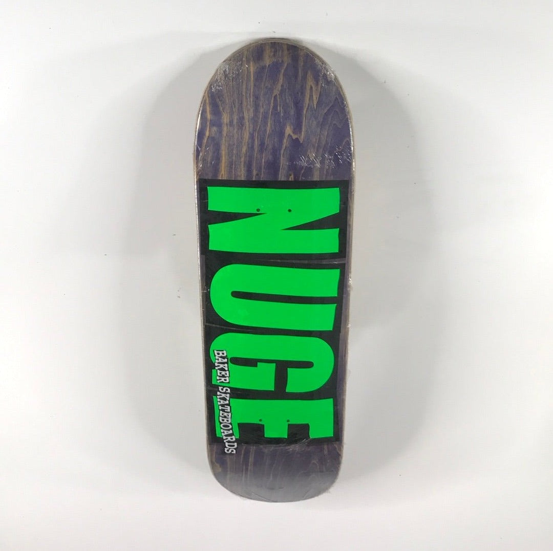 Baker Nuge Brand Logo Green 8.25 Skateboard Deck – Long Beach Skate Co