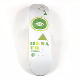 Stereo Danny Renaud Eyeball White 8.0 Skateboard Deck