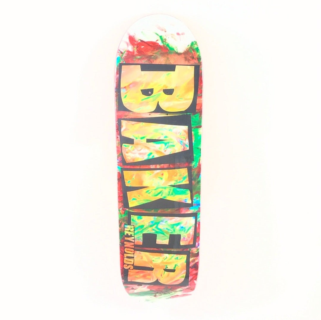 Baker Andrew Reynolds Tie Dye Classic Multi 8.25 Skateboard deck