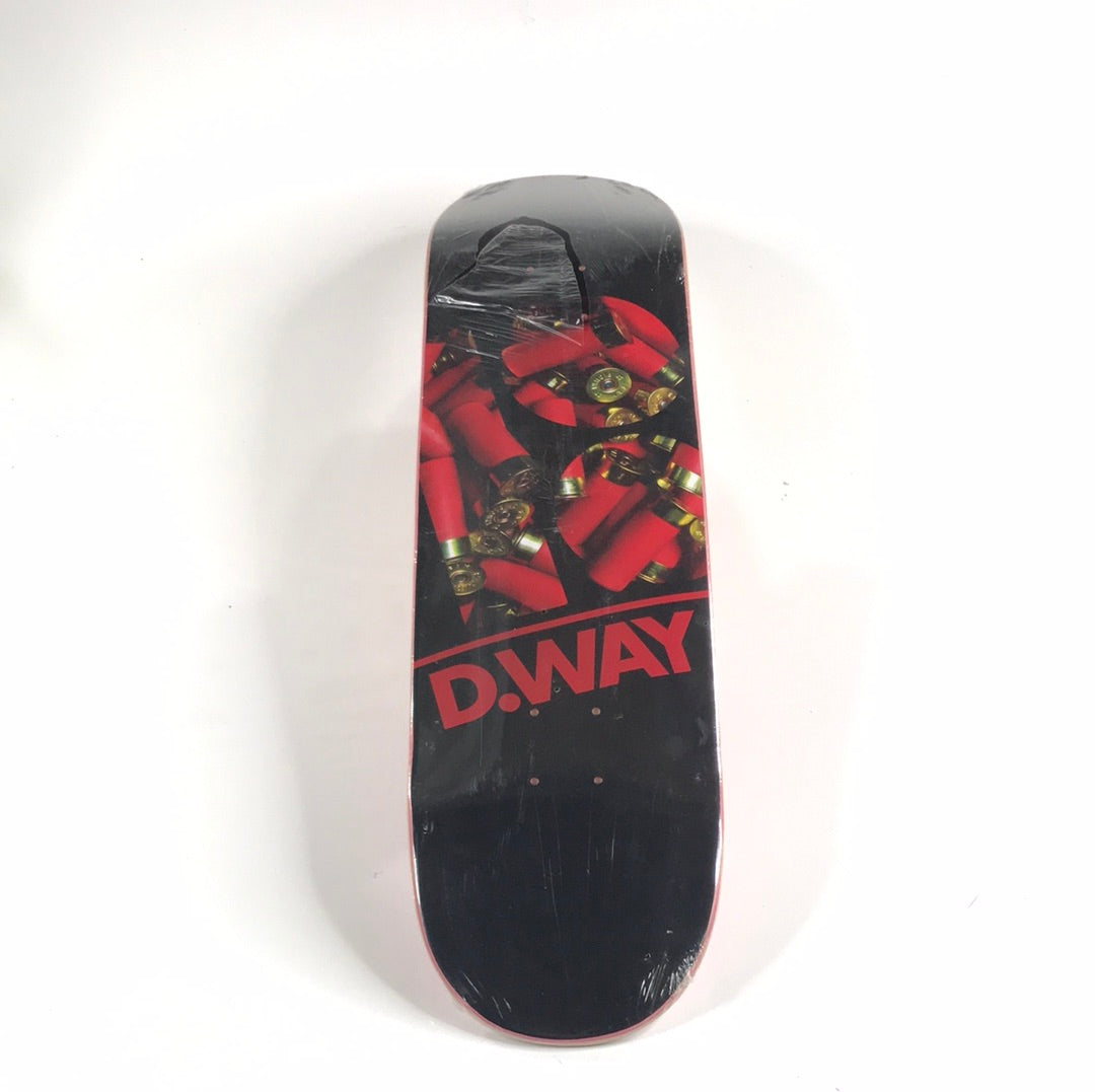 Plan B Danny Way Bullets Black 8.25 Skateboard deck