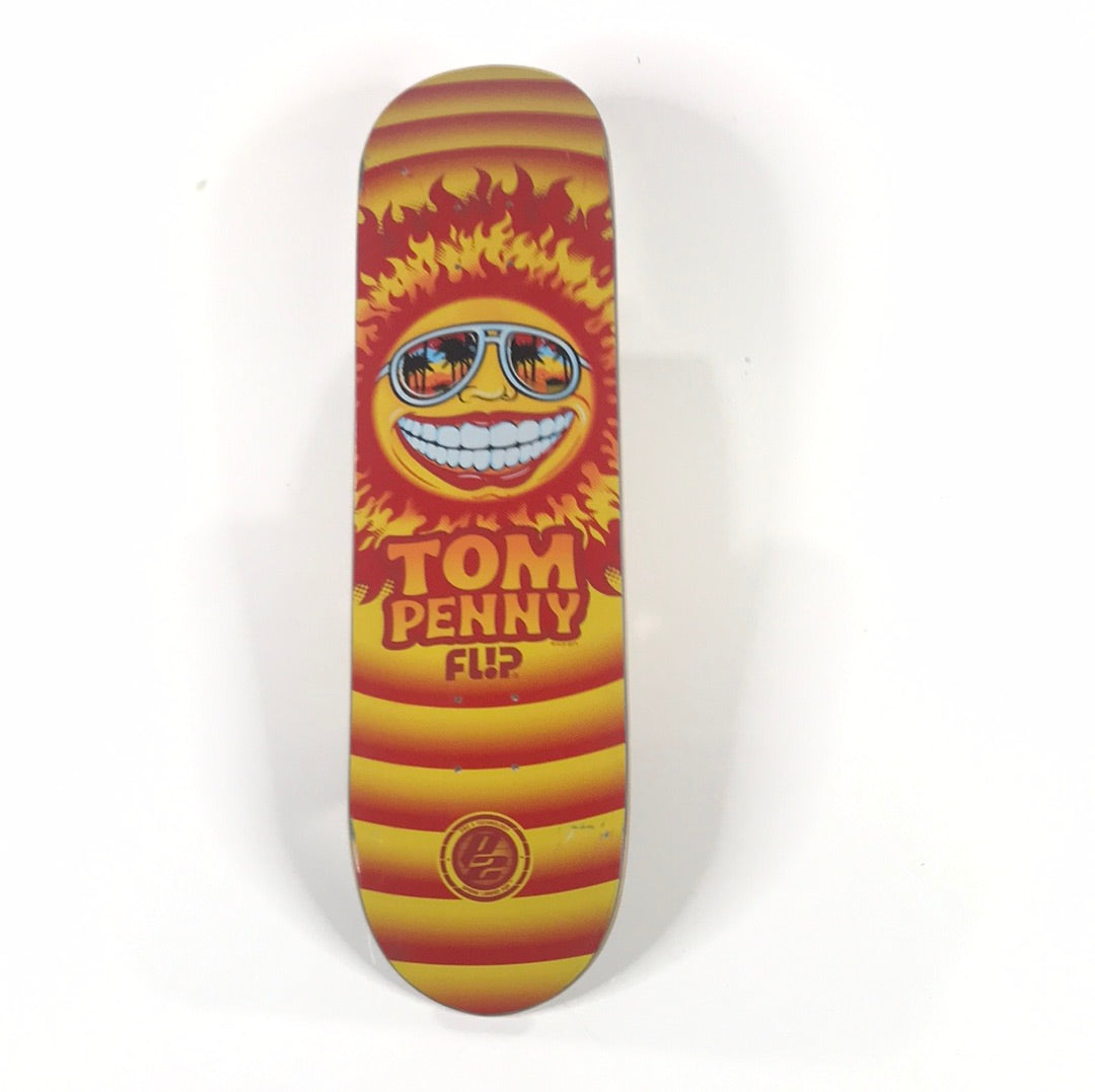 Flip Tom Penny Happy Sun Orange 8.0 P2 Skateboard Deck