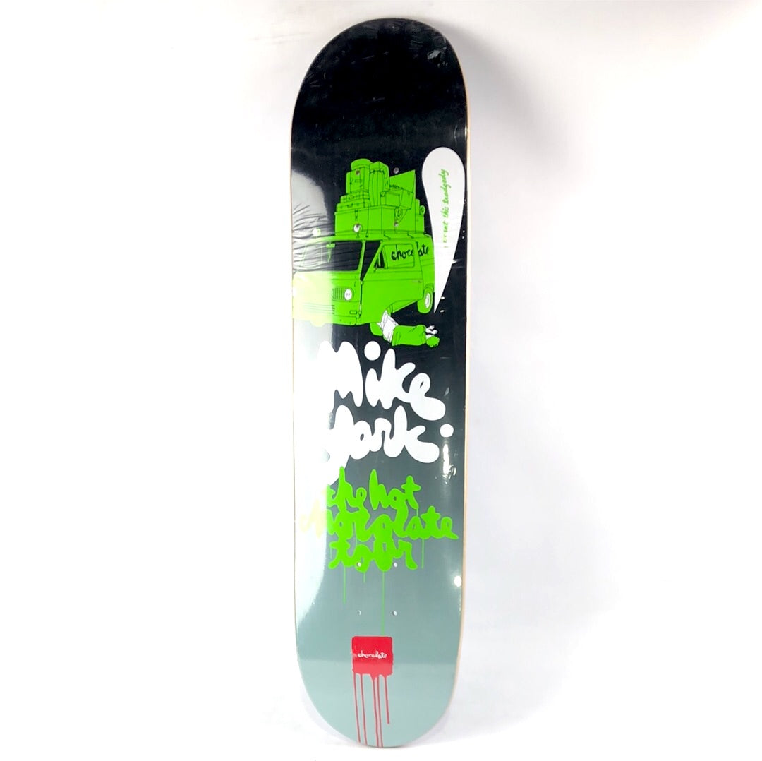 スケートボード Chocolate Mike York 7 9/16 inch Chocolate Mike York Chocolate Tour Green/White 7.75'' Skateboard