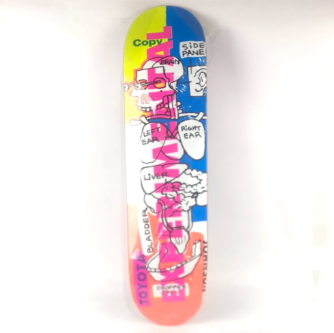 Chocolate Marc Johnson Experimental Graphic Multi Color 8" Skateboard Deck