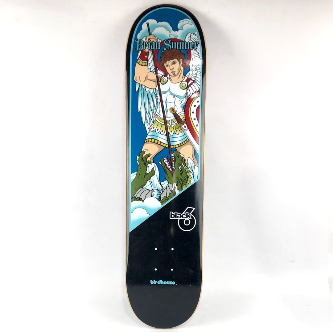 Birdhouse Brian Sumner Black 6 Multi 7.75'' Skateboard Deck – Long