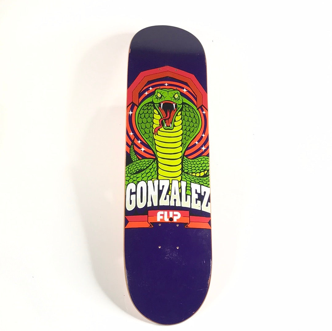 Flip David Gonzalez Cobra Purple 8.0 Skateboard Deck – Long Beach
