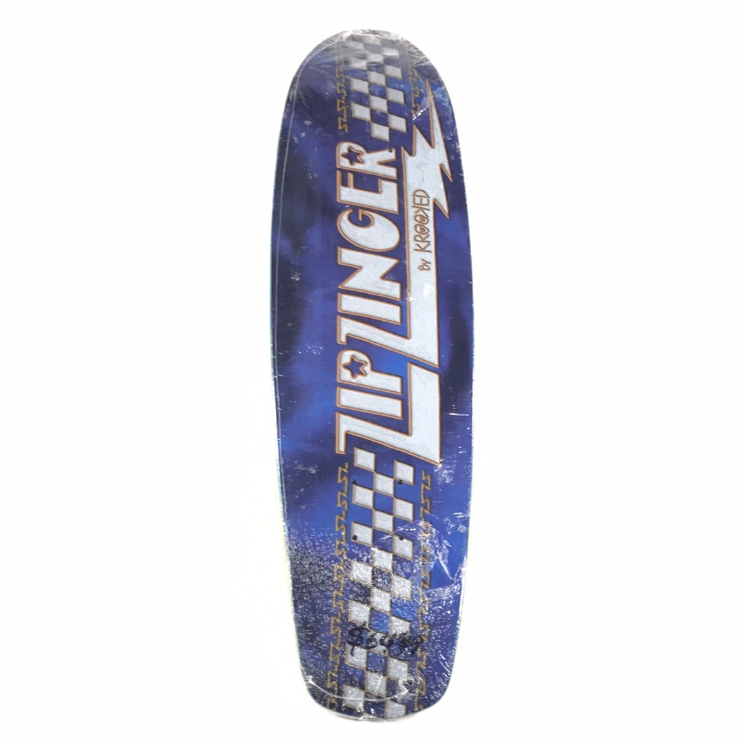 Krooked Team Zip Zinger Blue 7.75 Skateboard Deck – Long Beach