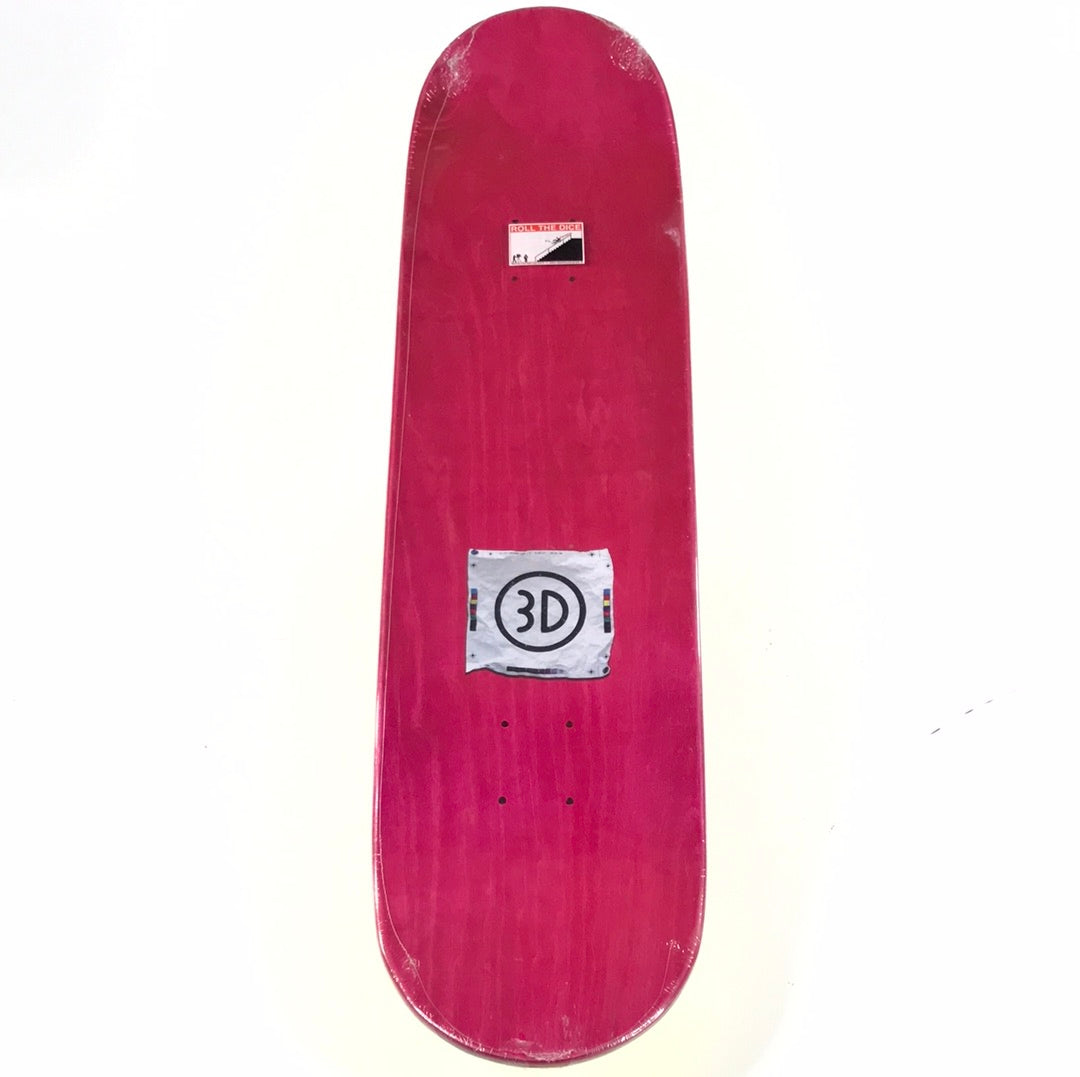 3D Brian Anderson Cat Yellow 8.0'' Skateboard Deck