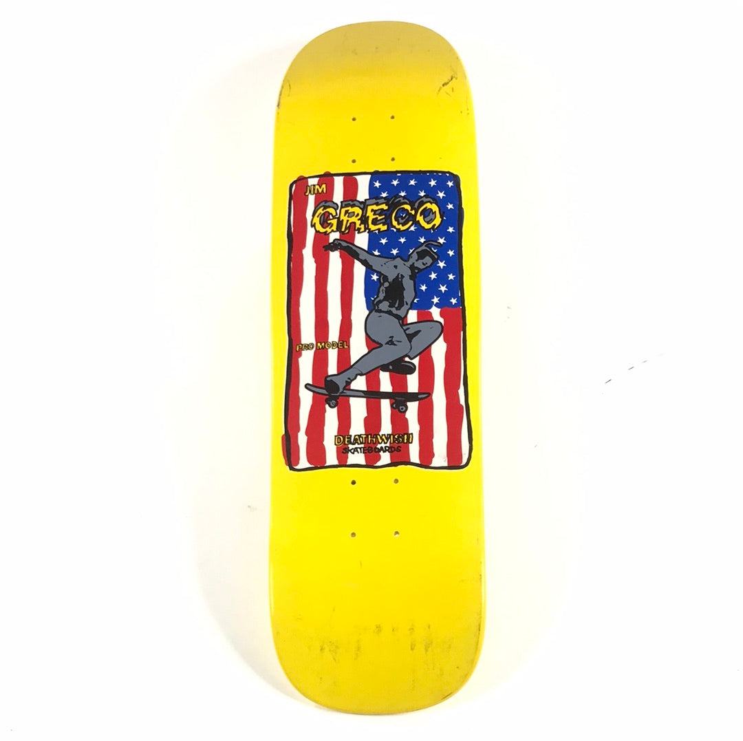 Deathwish Jim Greco American Flag Yellow 8.5