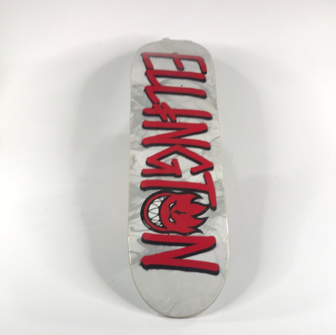 Deathwish Erik Ellington Spitfire White 8.3 Skateboard Deck – Long