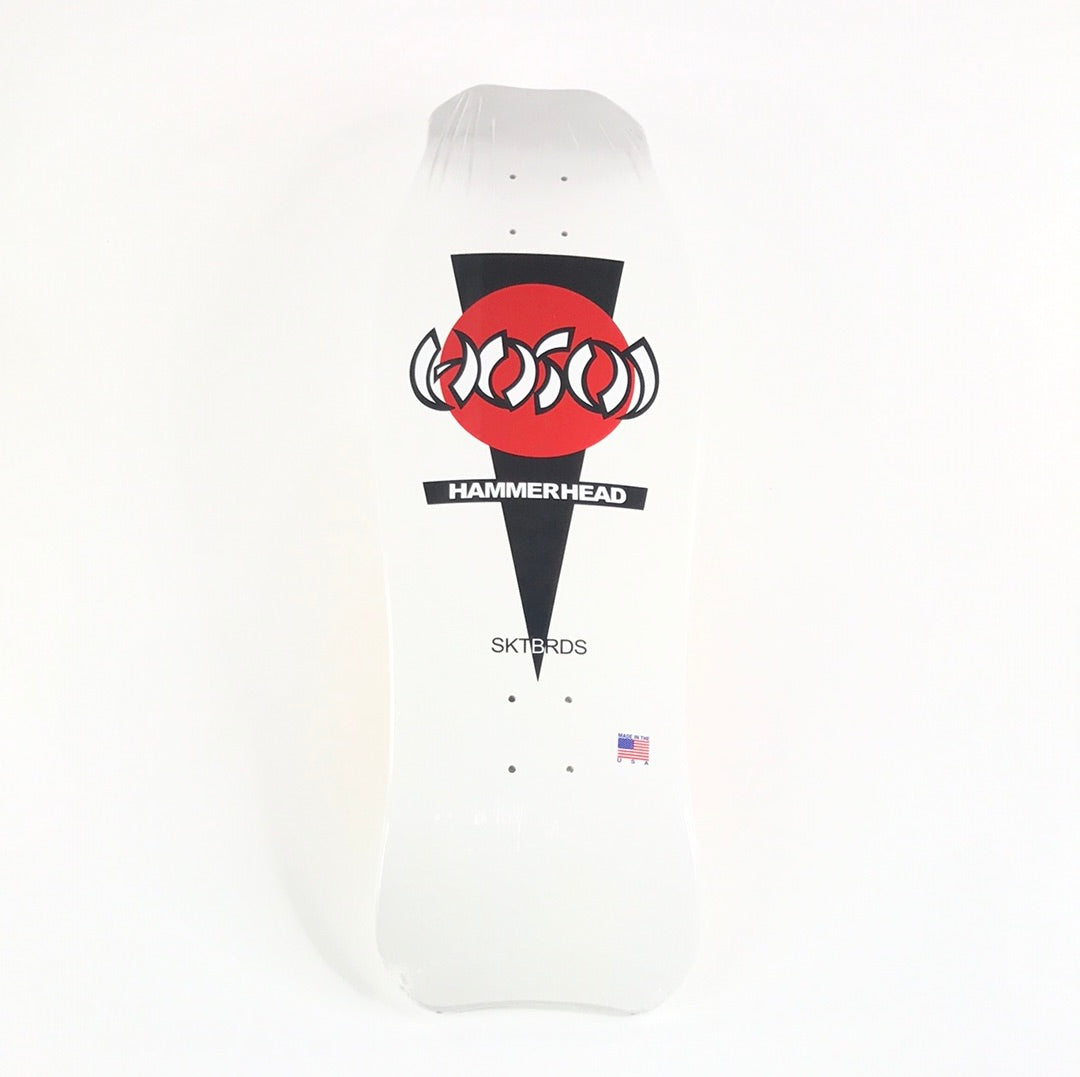 Hosoi Team Hammerhead White 10.25 Skateboard deck