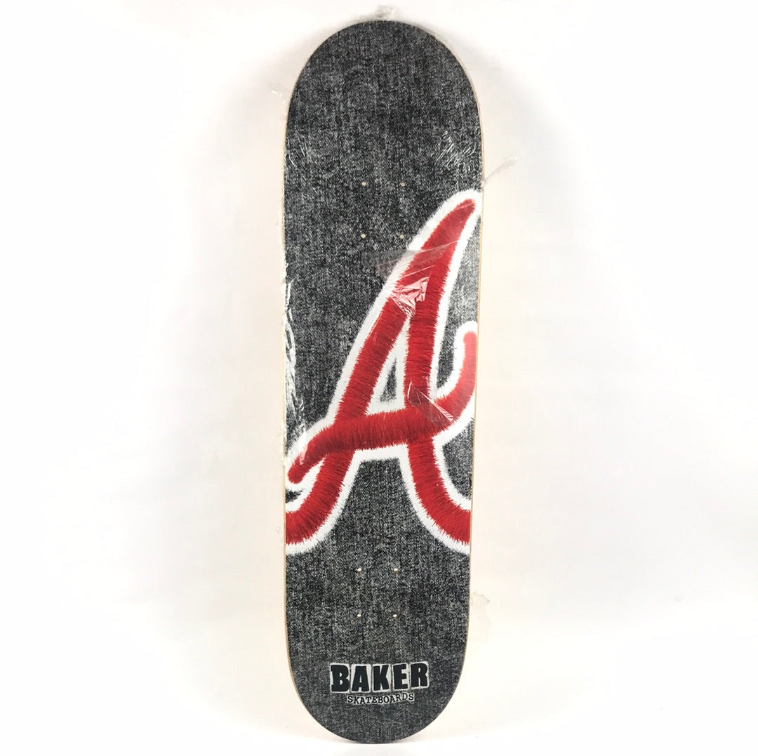 Baker Andrew Reynolds Stitch 'A' Grey/Red 8.5" Skateboard Deck