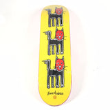 3D Brian Anderson Cat Yellow 8.0'' Skateboard Deck