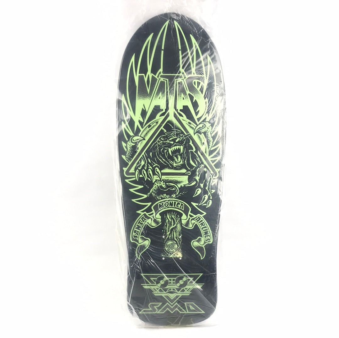 Santa Cruz Natas Kaupas デッキ Santa Cruz Natas Kaupas Panther Glow in the Dark Black/Green 10.5