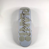 Plan B Ryan Sheckler Cursive White 8.25 Skateboard deck