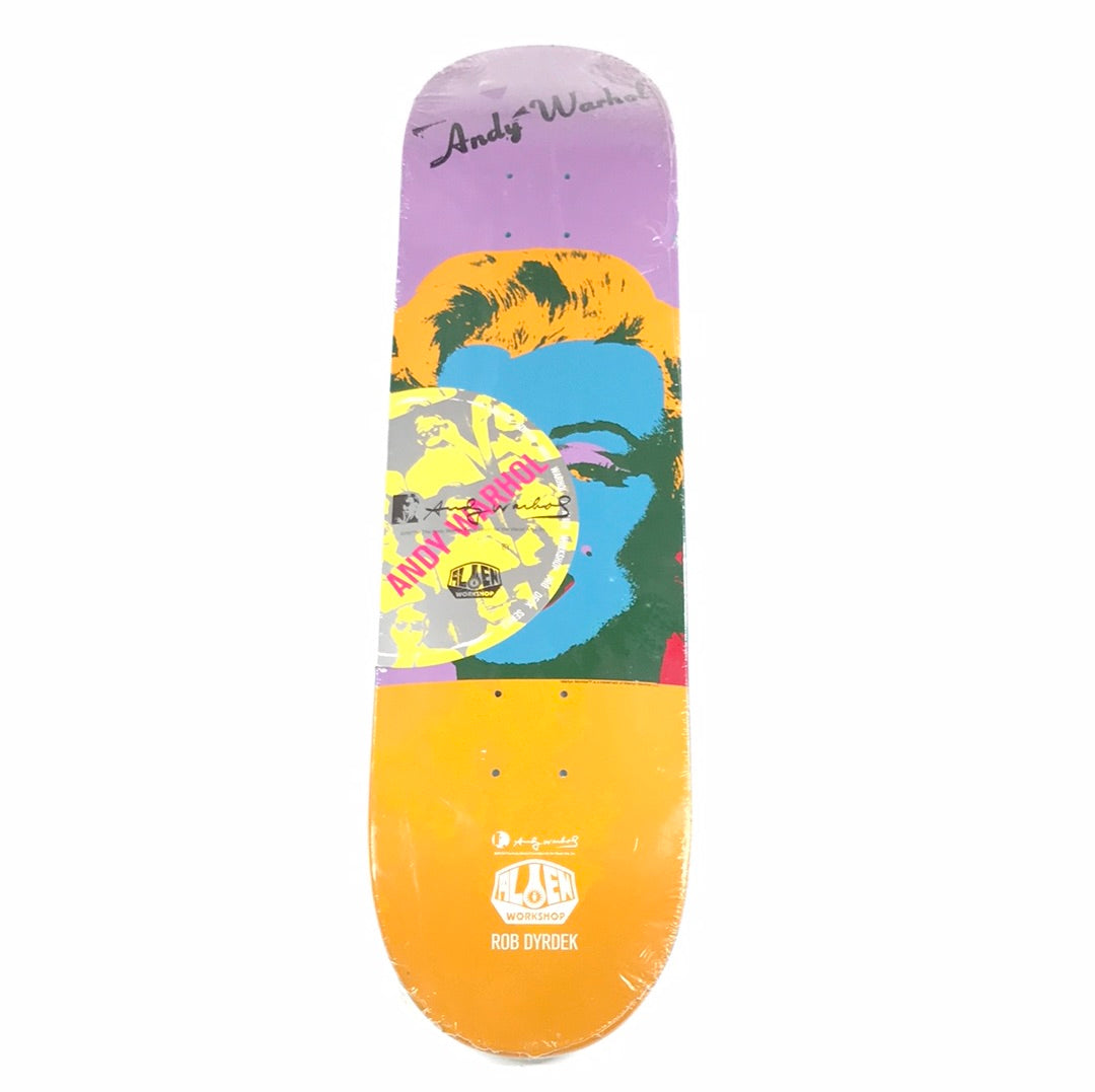 スケートボード ALIENWORKSHOP AndyWarhol EXTREMELY RARE Andy Warhol Heath Kirchart Alien Workshop
