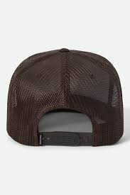 Brixton Oath MP Chocolate Chocolate Trucker Snapback Hat