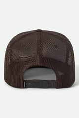 Brixton Oath MP Chocolate Chocolate Trucker Snapback Hat