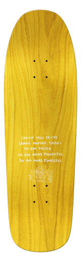 Krooked Gonz Hard2Hitt 9.81" Shaped Skateboard Deck
