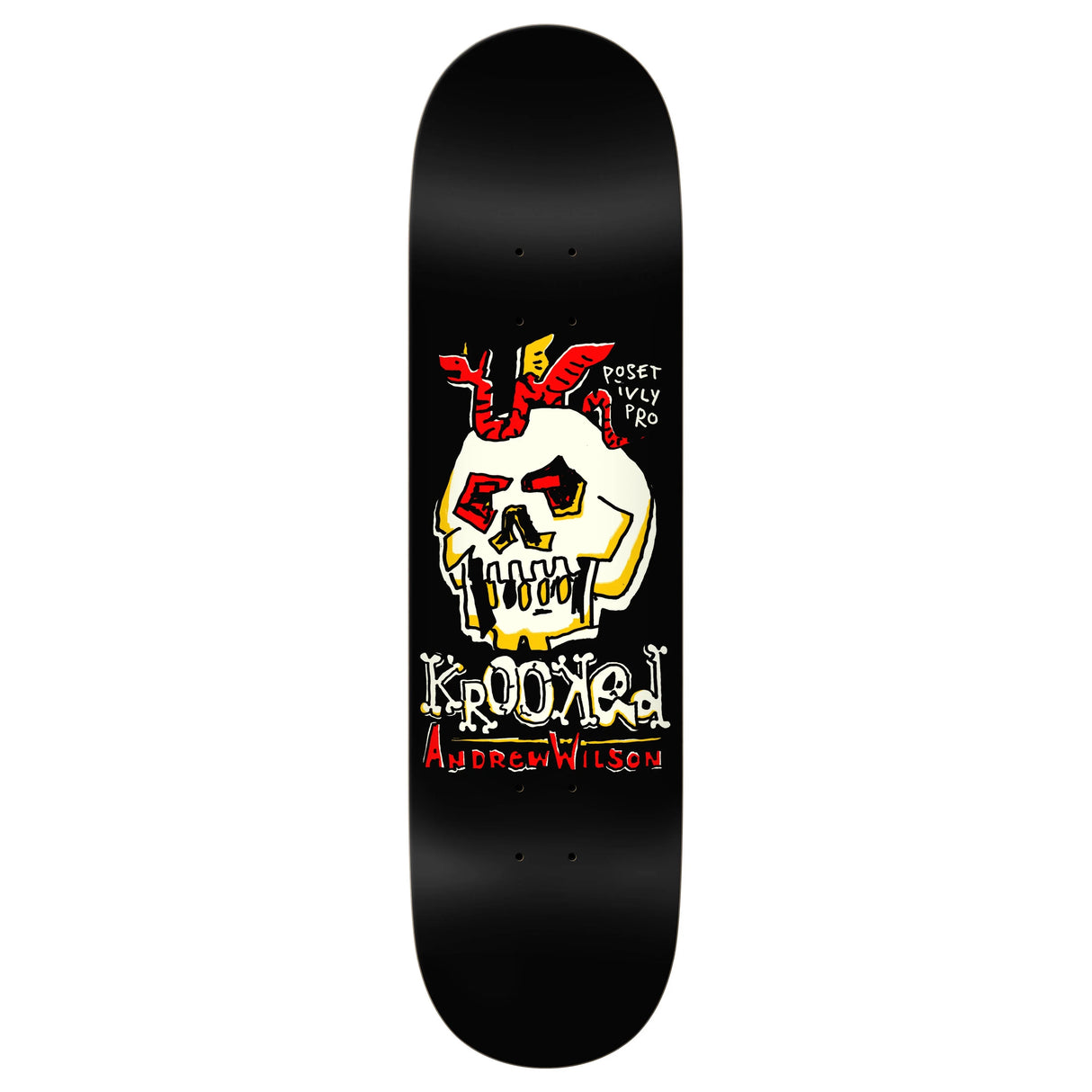 Krooked Andrew Wilson Positively Pro 8.5" Skateboard Deck