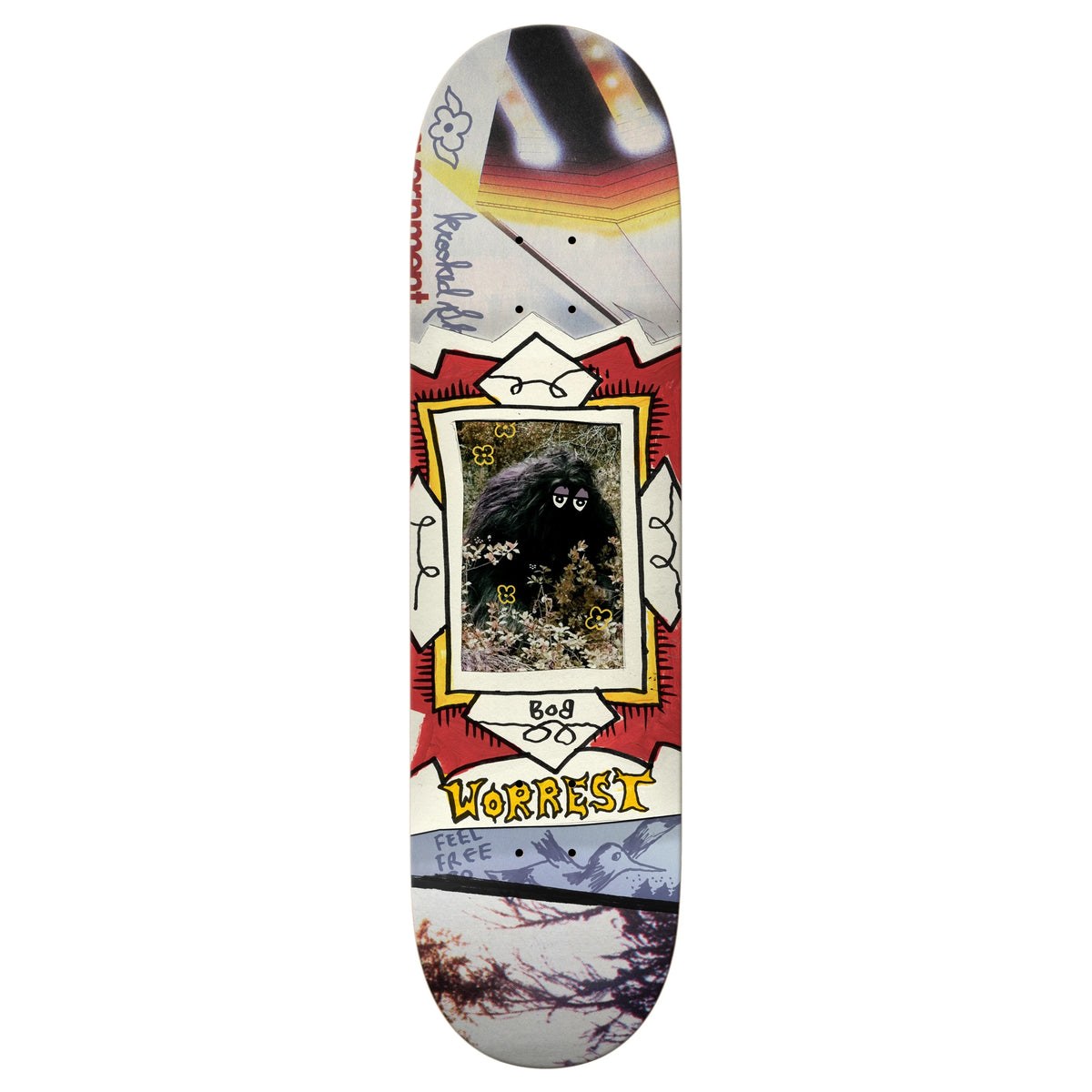 krooked　スリック　ツインテール デッキ　bobby worrest kr-cp-dk-pro1off-worrest-big-