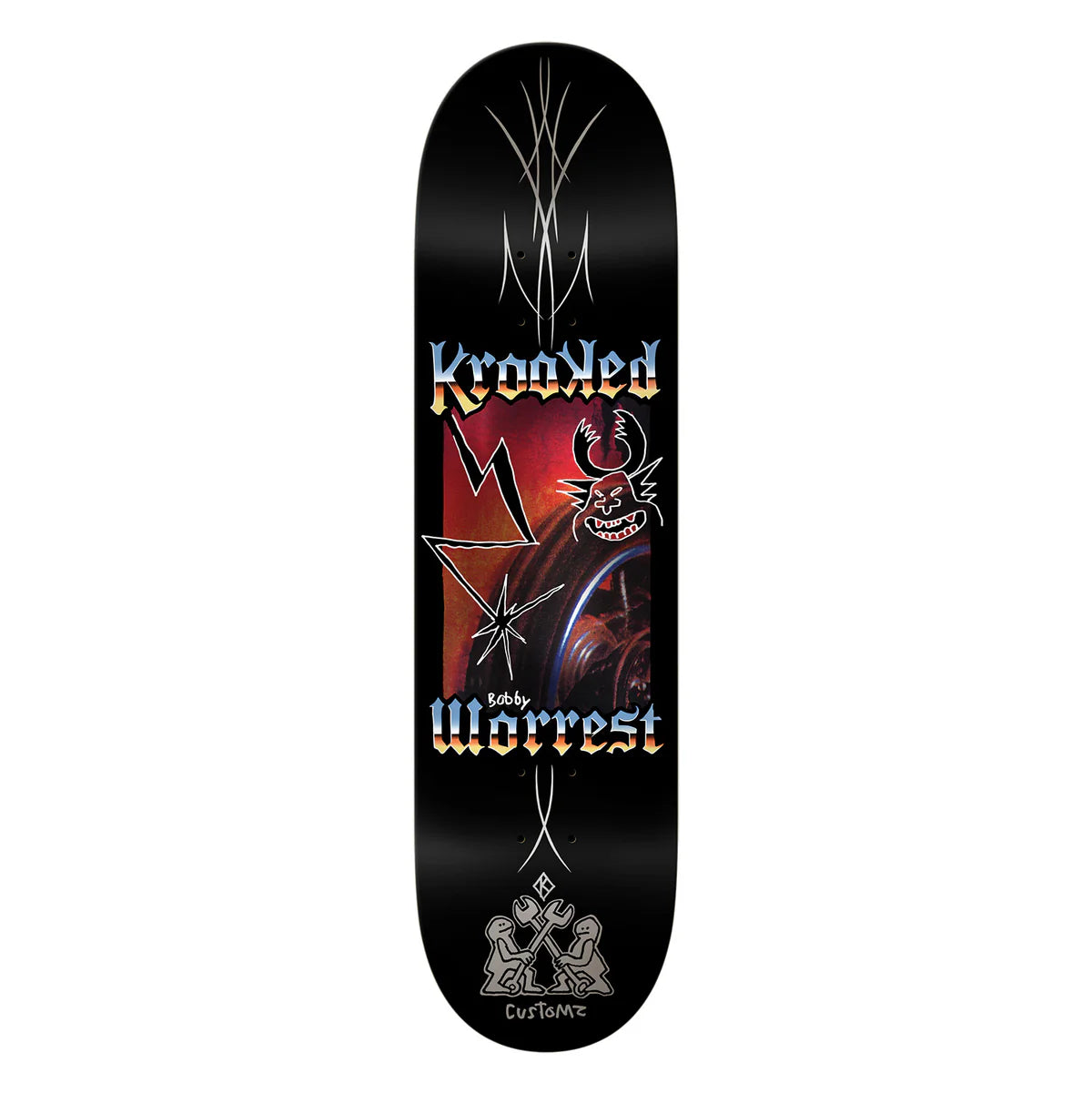 Krooked Bobby Worrest Skateboard Deck