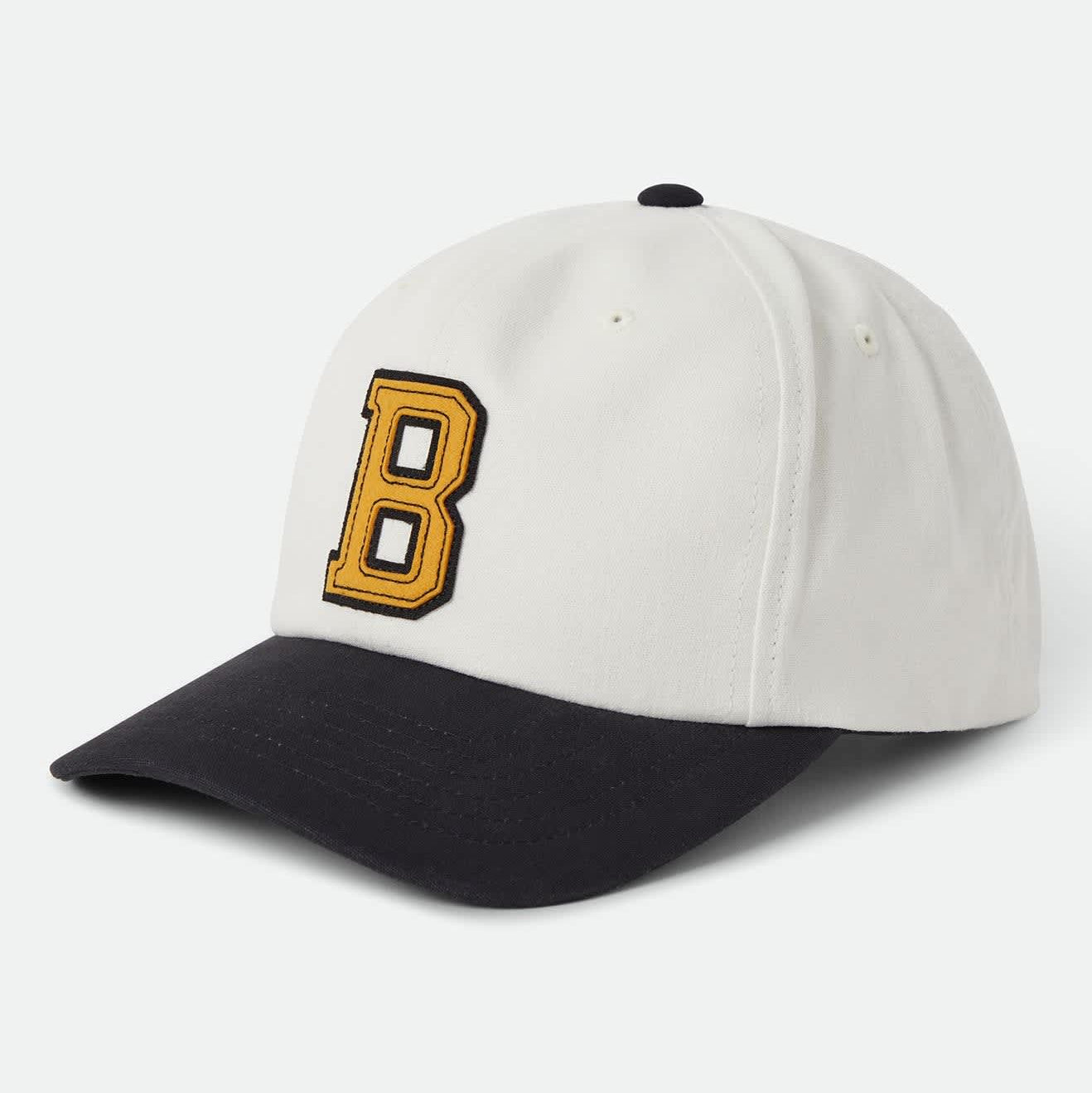 Brixton BIG B OFF White/Black/Mustard MP Cap – Long Beach Skate Co