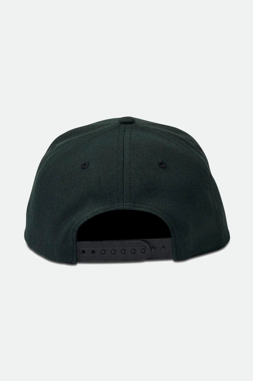 Brixton Good Times C MP Black White Cap Snapback Hat