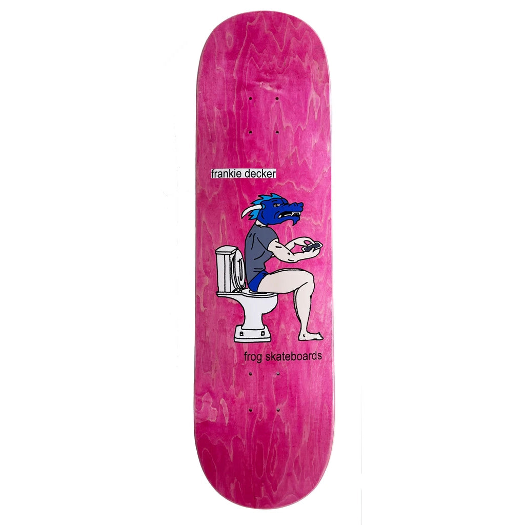 Frog Locked In Frankie Decker Skateboard Deck