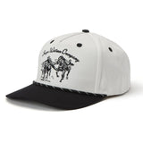 Seager Los Rios Canvas Cream/Black Snapback Hat