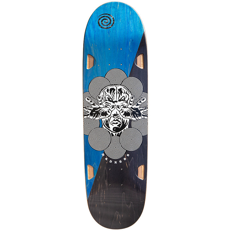 Madness Manipulate Black Blue Resin 7 8.94" Skateboard Deck