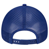 New Era Los Angeles Dodgers 940AF A-Frame Trucker Blue Snapback Hat