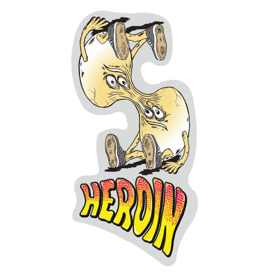 Heroin Merged Egg Sticker
