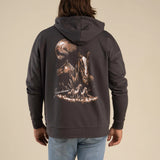 Sendero Midnight Riders Vintage Black Hooded Sweatshirt