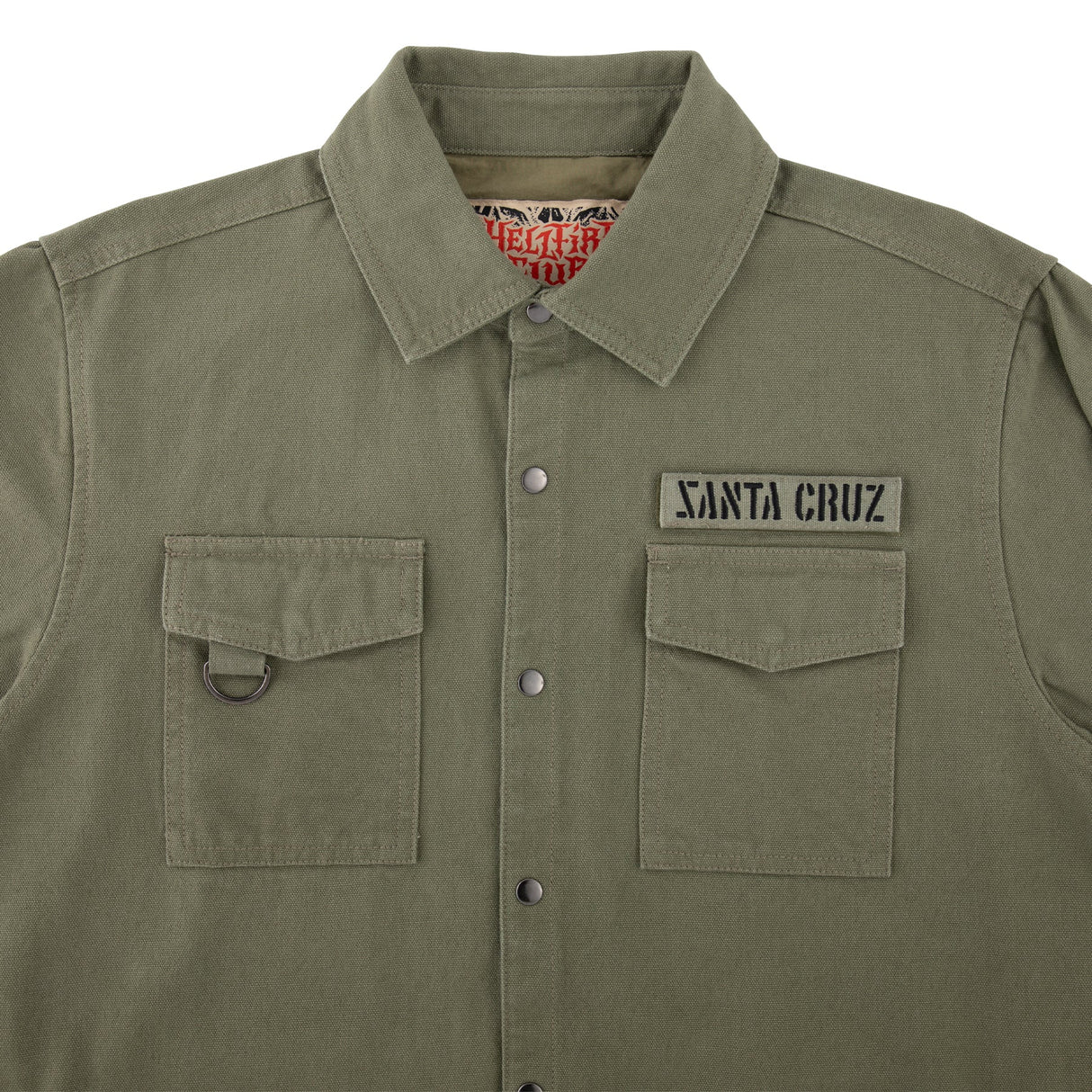Santa Cruz Stranger Things Crawl Military L/s Jacket