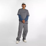 New Balance Numeric Cotton Jersey Castlerock S/s Shirt