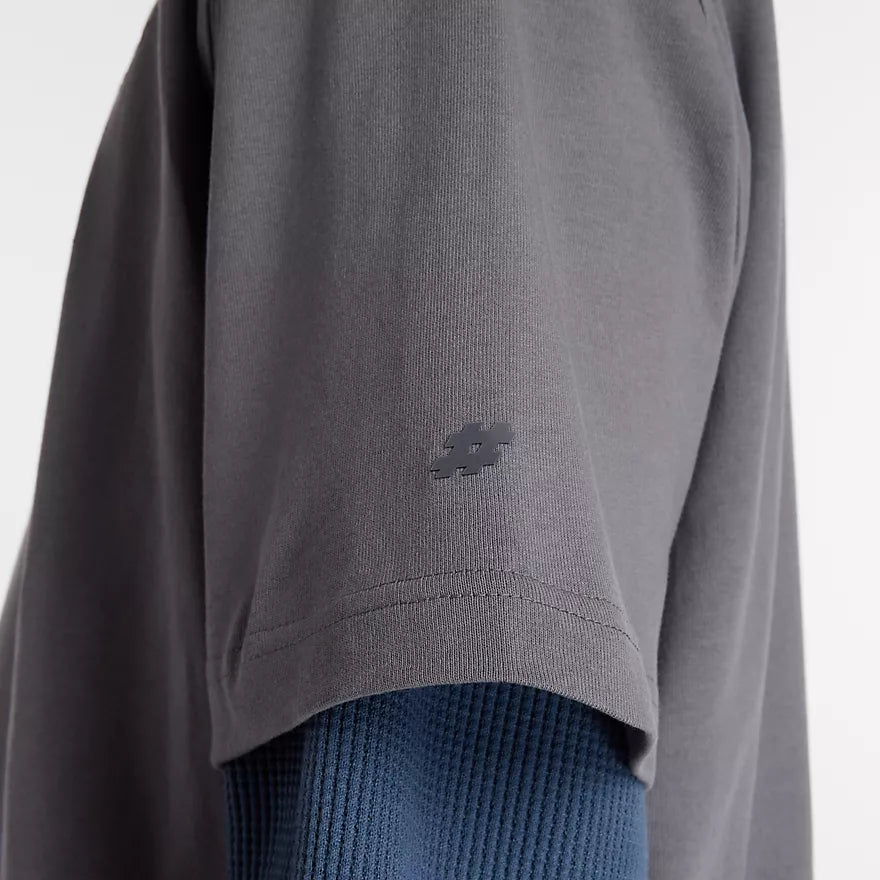 New Balance Numeric Cotton Jersey Castlerock S/s Shirt