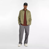 New Balance Numeric Rich Oak Waffle Knit L/s Henley