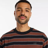 New Balance Numeric NB# Stripe Black S/s Shirt