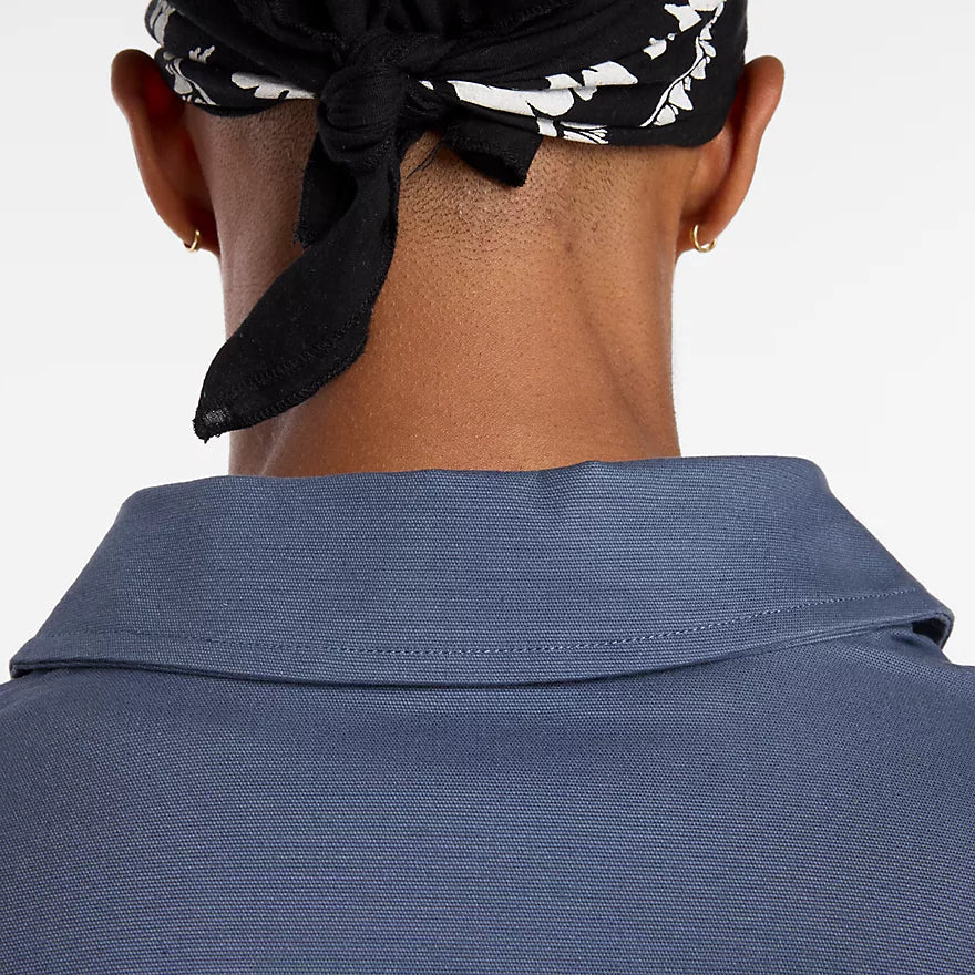 New Balance Numeric Button Up Vintage Indigo L/s Button Up Shirt