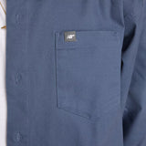 New Balance Numeric Button Up Vintage Indigo L/s Button Up Shirt