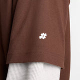 New Balance Numeric Small Logo Pumpernickel S/s Shirt