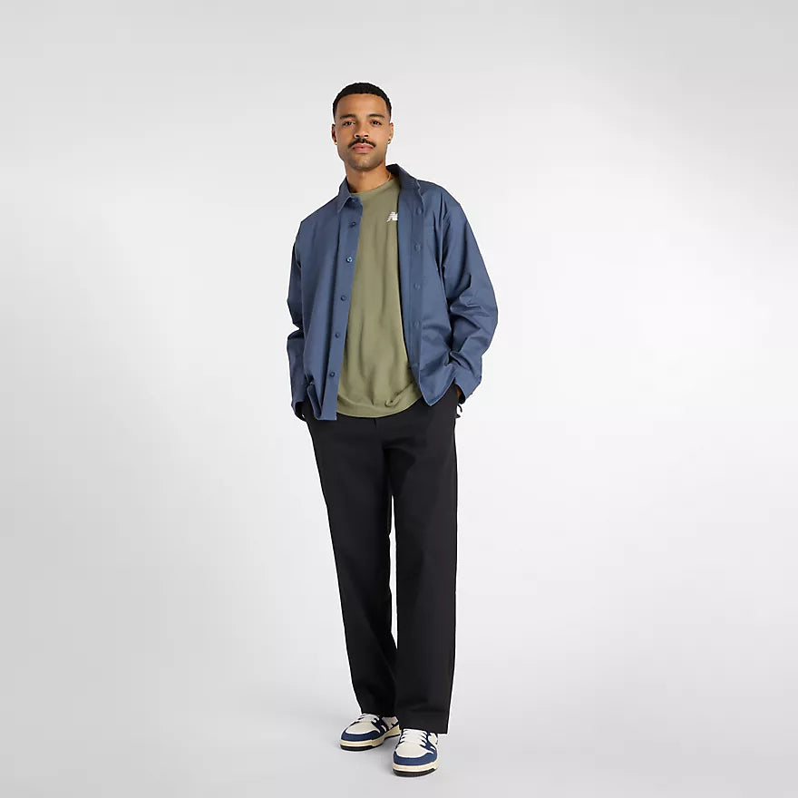 New Balance Numeric Small Logo Dark Olivine S/s Shirt