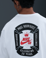 Nike SB Max 90 Paul Rodriguez Skate White S/s Shirt