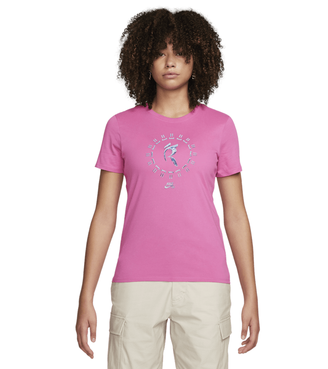 nike sb shirt pink
