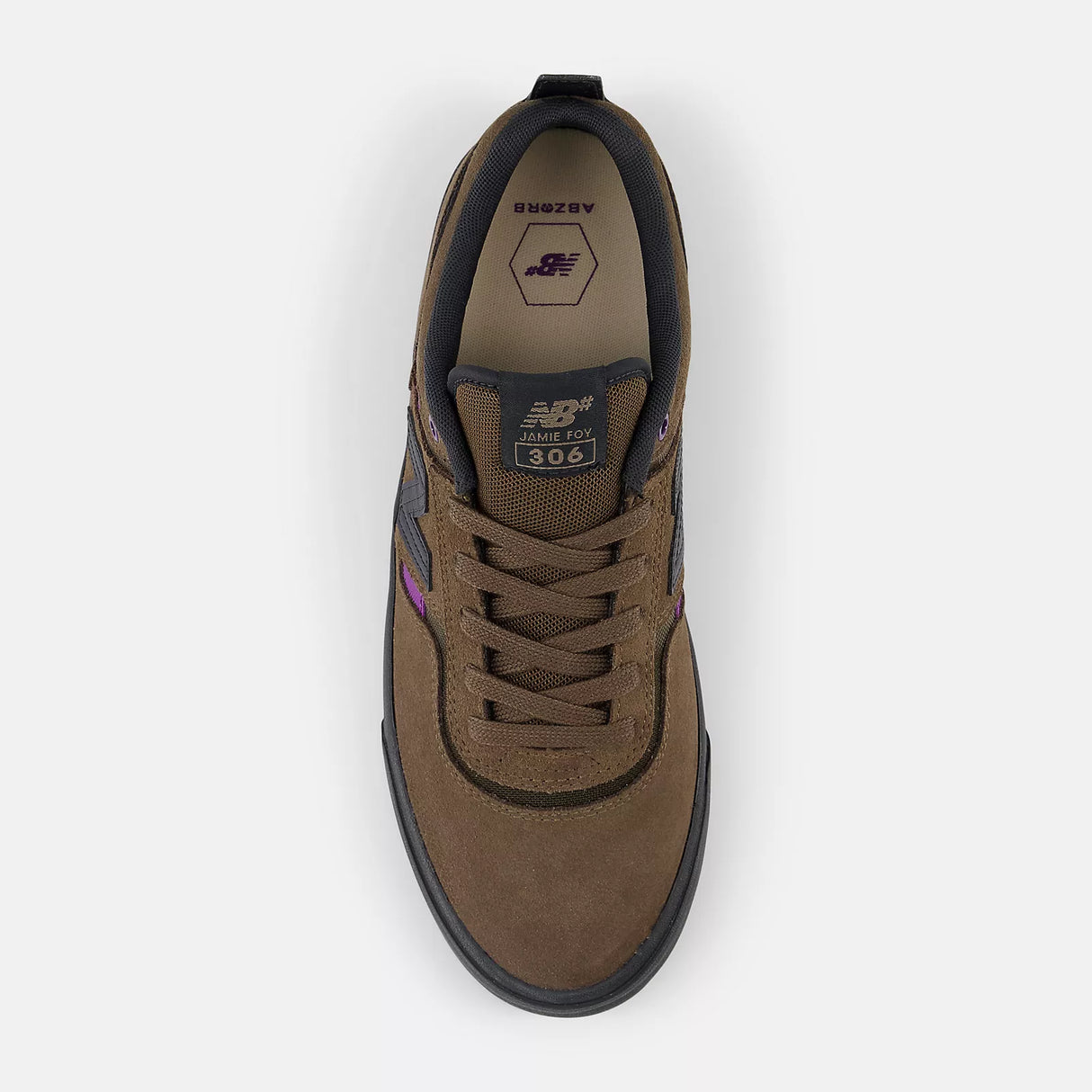 New Balance Numeric 306 Jamie Foy Brown/Black Shoes