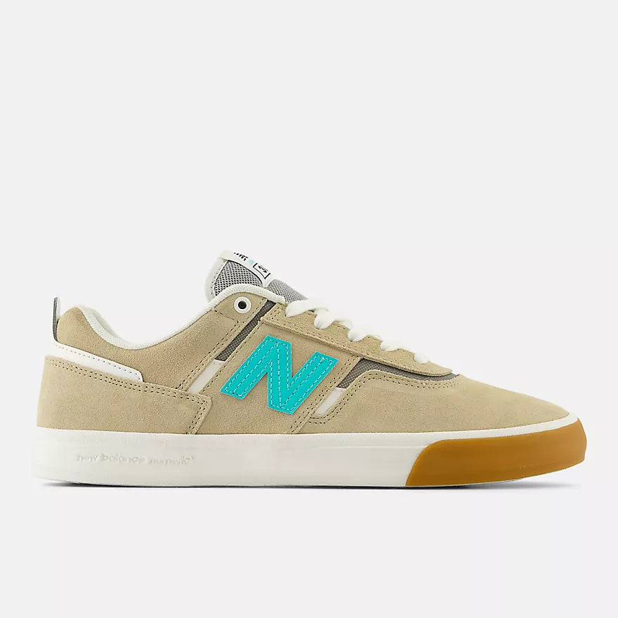 New Balance Numeric 306 Jamie Foy Tan Turquoise Shoes